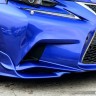 Клыки (накладки) переднего бампера "F-Sport" для Lexus IS III (2013-2016) купить недорого с доставкой в Киселевск