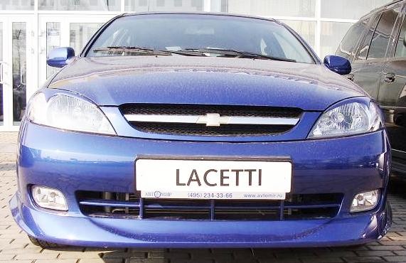 Накладки на передние фары (реснички) "Атлант" для Chevrolet Lacetti купить недорого с доставкой в Киселевск